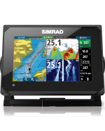 Simrad GO7 XSR kartplotter med ekkolodd