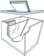 Isoleringsplater for selvbygging av kjøleboks