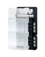 MultiMarine sikringsholder med minus-skinne for 12 sikringer