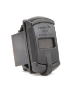 Osculati voltmeter og dobbelt USB-strømuttak 2x2,1A