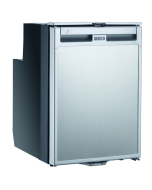 Dometic CoolMatic CRX-80 kjøleskap sølvfarget front