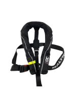 7OC Compact oppblåsbar vest, 30-110kg, 100N, sort