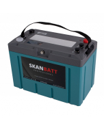 Lithium Professional 12V LiFePO4 batteri 100Ah 150A BMS. Bluetooth, Heat, IP67