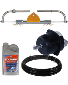 Hydraulisk styring for påhengsmotorer opp til 80 HK