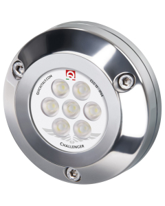 Quick Challenger 15W undervannslys (hvitt) for gjennomgående montering