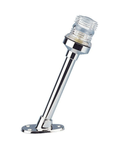 Lanternemast i forkrommet messing 61cm