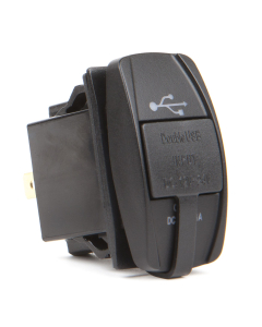 Osculati dobbelt USB-strømuttak 2,1A/1A