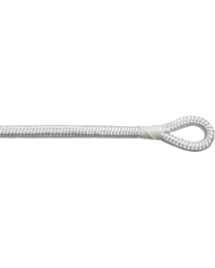 Fenderline 8mm 2m hvit flettet 2pk