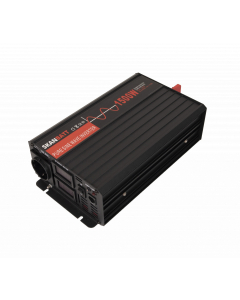 WPSW-R 1500W ren sinus-inverter med trådløs fjernkontroll - 12Volt 