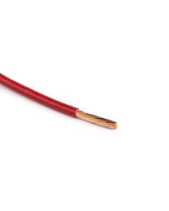 Strømkabel, 10mm2 (rød)