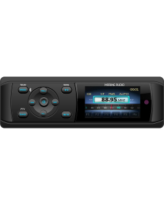 Marine DAB+ stereoanlegg med bluetooth Din 1