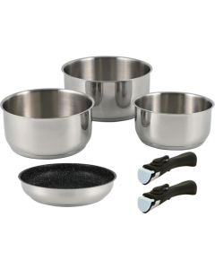 Kjelesett FLA 6 Deler i rustfritt stål