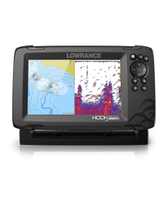 Lowrance HOOK Reveal 7" kartplotter med ekkolodd inkl. giver